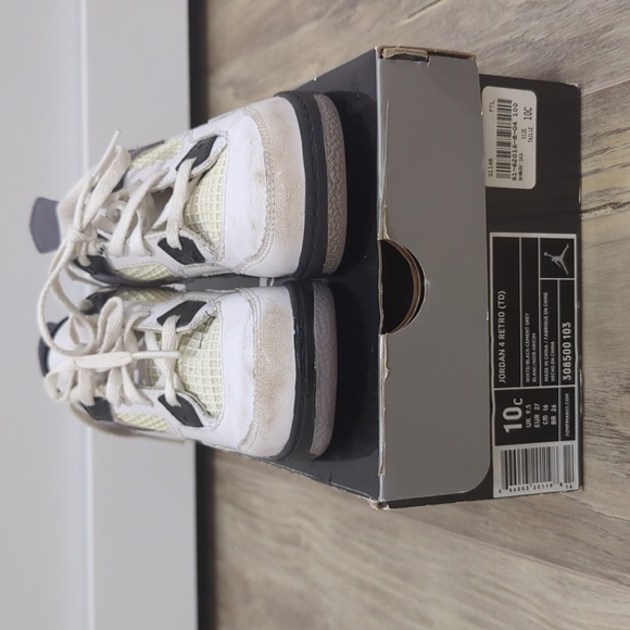 JORDAN 4 RETRO NIKE Kid's US 10c - Picture 2 of 6